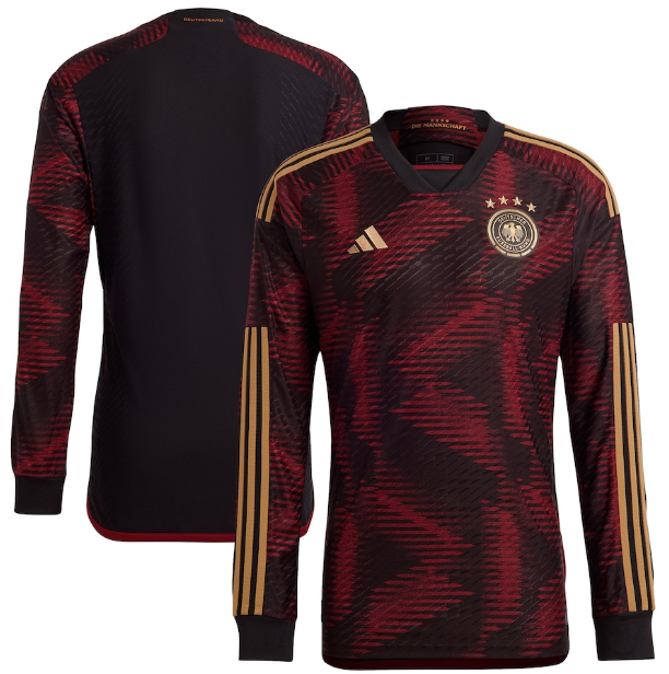 Germany away shirt long sleeve World Cup 2022